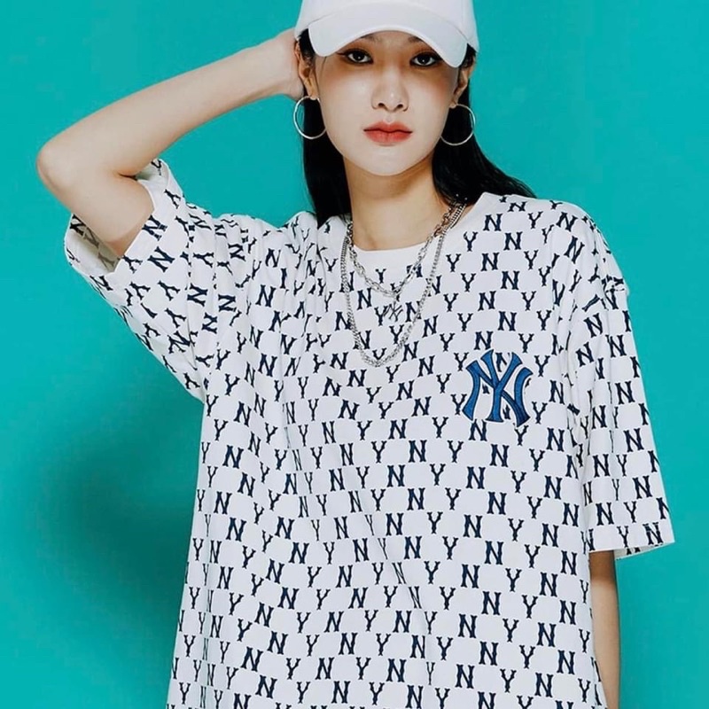 Áo MLB Monogram Full Màu Full Tag Logo Thêu Siêu Phẩm