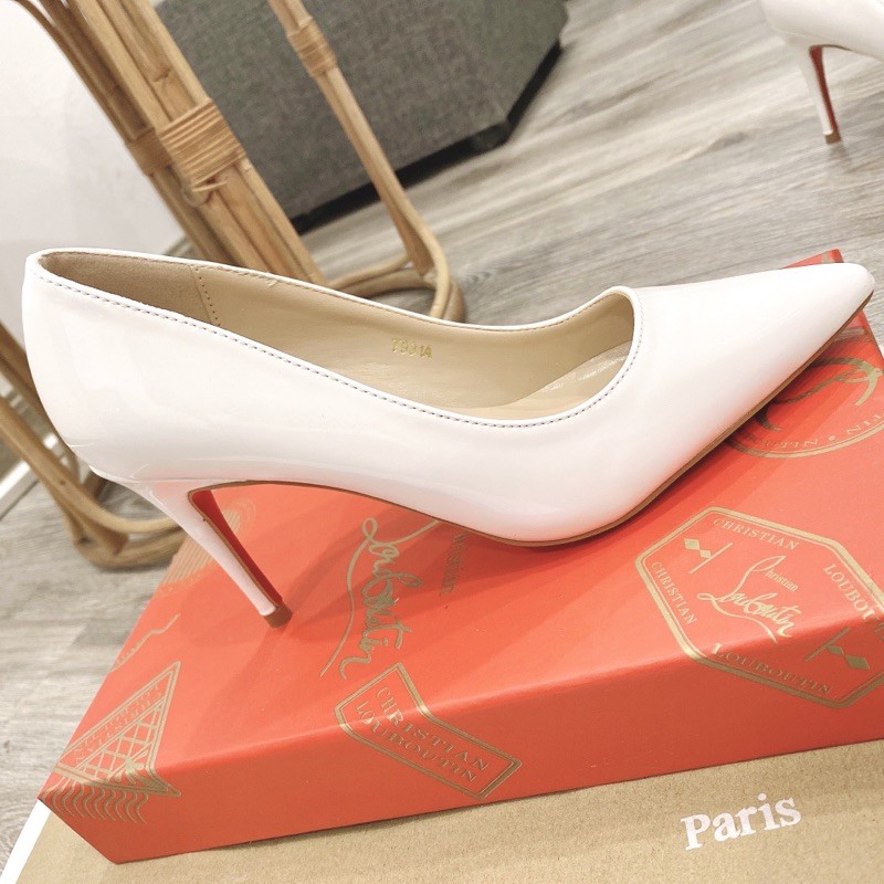 Giày cao gót FULLBOX da bóng 7p