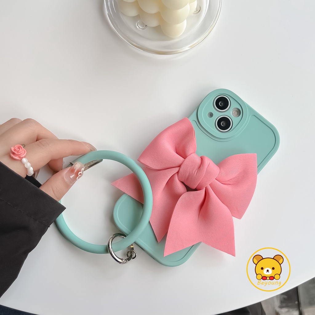 Ốp Điện Thoại Silicon Thắt Nơ Chống Thất Lạc Cho Realme GT2 GT Neo 2 3 Q5 Pro 9 Pro V25 8 V11 V11S V13 V5 7 5G GT Master GT Neo XT X2