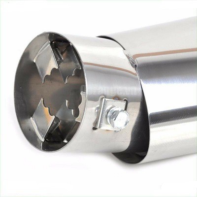 Đầu Inox Chụp Đuôi Pô Xả Nhiệt Xe Ô Tô Trang Trí Giảm Thanh