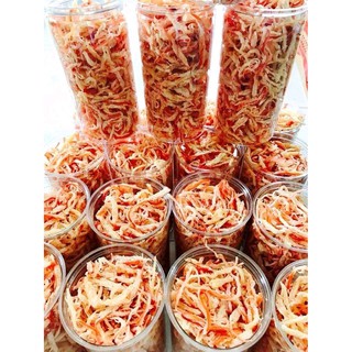 [300G] MỰC XÉ SỢI HẤP NƯỚC DỪA SIÊU NGON (MỰC THÁI - LOẠI 1)