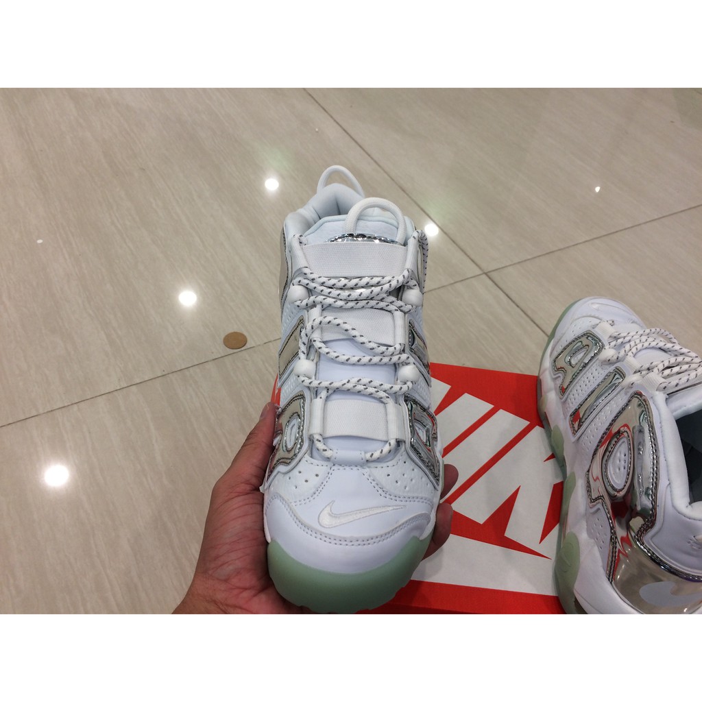 GIÀY THỂ THAO NIKE AIR MORE UPTEMPO MẦU TRẮNG SỮA