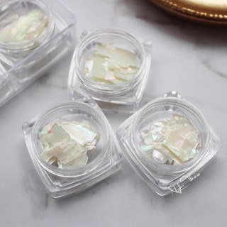 Xà cừ nail trắng ngọc trai