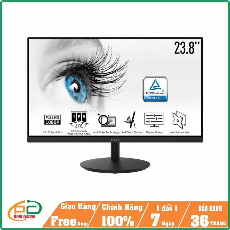 Màn hình MSI PRO MP242 23.8 inch FHD IPS 75Hz