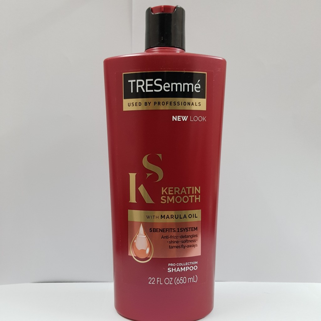 Dầu gội-xả Tresemme Keratin Smooth 5 in 1 650ml USA