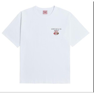 ADLV Áo thun nam và nữ Cotton Ngắn Tay In Chữ Cá Tính Cho Nam Nữ