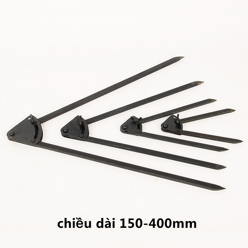 Compa Vạch Dấu chiều dài 150-400mm, màu đen