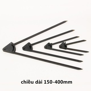 Compa Vạch Dấu chiều dài 150-400mm, màu đen(phukien303 xả hàng-có hàng sẵn)