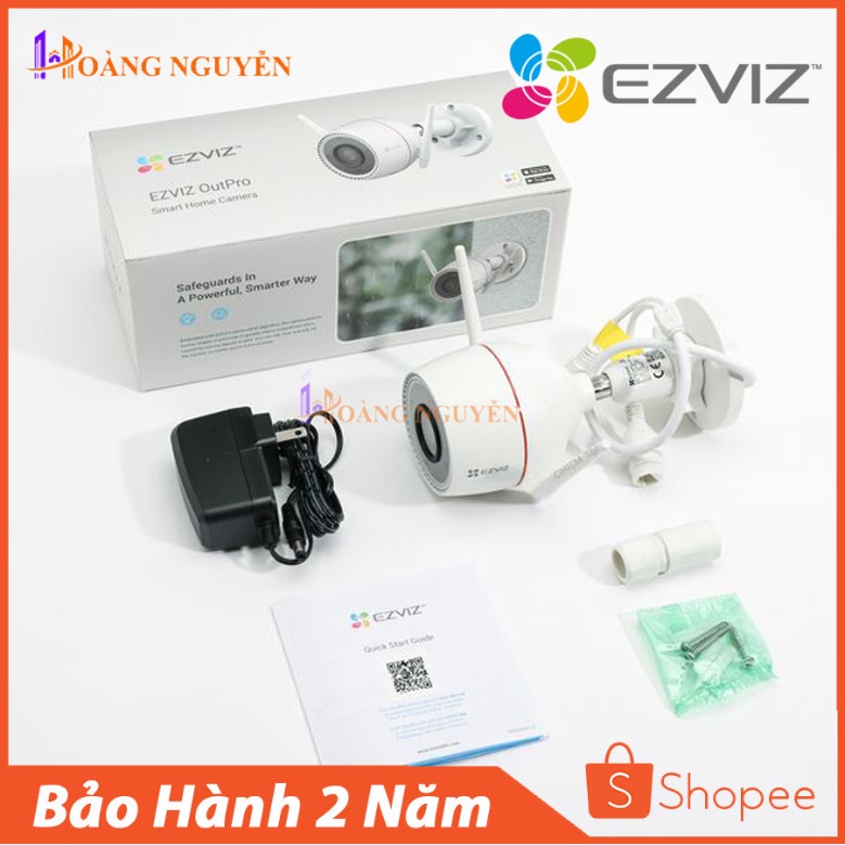 [NHÀ PHÂN PHỐI] Camera IP EZVIZ C3TN 3MP - Tầm Nhìn Hồng Ngoại 30m,Phát Hiện Chuyển Động,Tiêu Chuẩn Ngoài Trời IP67