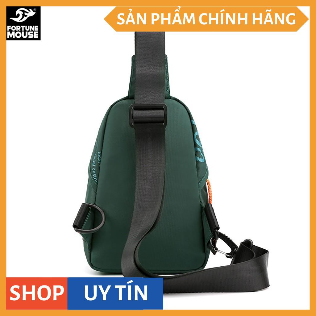 [ NEW TREND ] Túi đeo chéo mini vải dù cao cấp CHỐNG NƯỚC siêu nhẹ Fortune Mouse HA19 | BigBuy360 - bigbuy360.vn