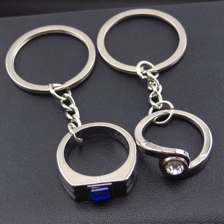 Móc Khóa Cặp Nhẫn Tình Yêu