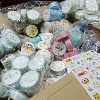 Băng dính trang trí mẫu họa tiết basic