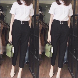 Quần baggy đai vải vitex cực đẹp