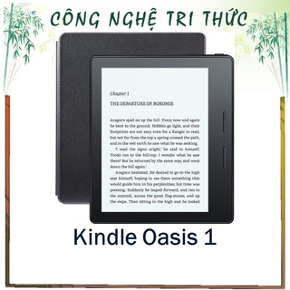 Máy đọc sách Kindle Oasis 1 kèm bao da chính hãng