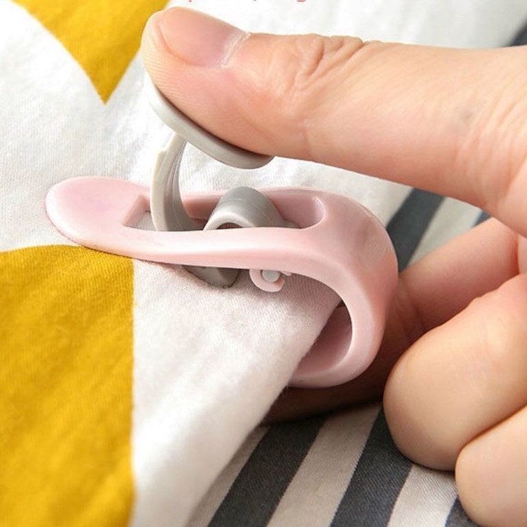 [SET 8 - KẸP GA GIƯỜNG] Kẹp Nhựa Chống Trượt Chăn Bông Cố Định Ga Giường Kẹp Rèm Cửa Tiện Lợi - #KEPGAGIUONG