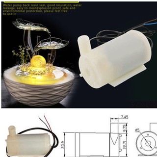 Máy bơm nước bể cá mini 5V