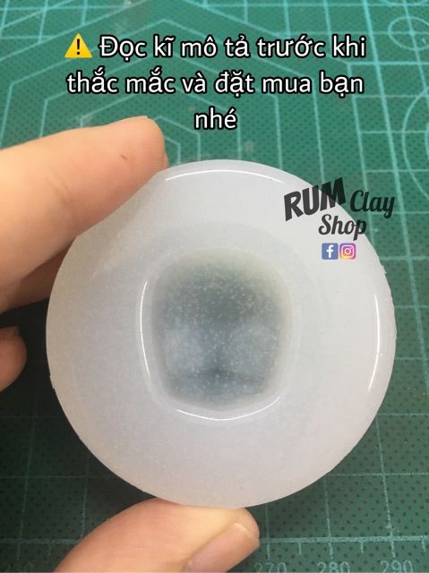 [R12] Khuôn Silicone Mặt Chibi