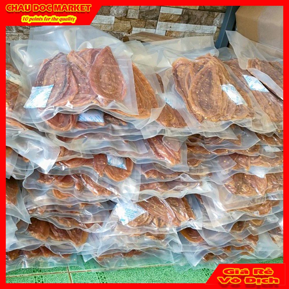 Khô Rắn Đồng Châu Đốc Ướp Gia Vị Vừa Ăn Dạng Miếng Thơm Ngon Nhà Làm Gói 500gr