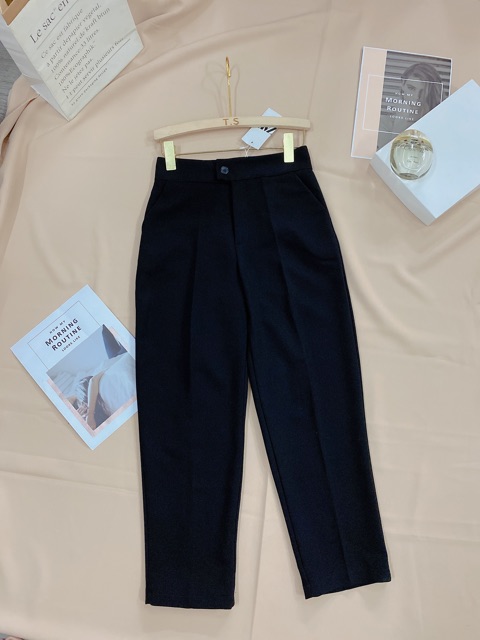 QUẦN BAGGY VẢI CẠP CAO ỐNG ĐỨNG THOẢI MÁI DỄ CHỊU BG999 | BigBuy360 - bigbuy360.vn