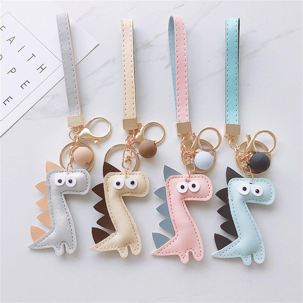 Móc Khóa Da Hình Khủng Long REBUY1 Dễ Thương