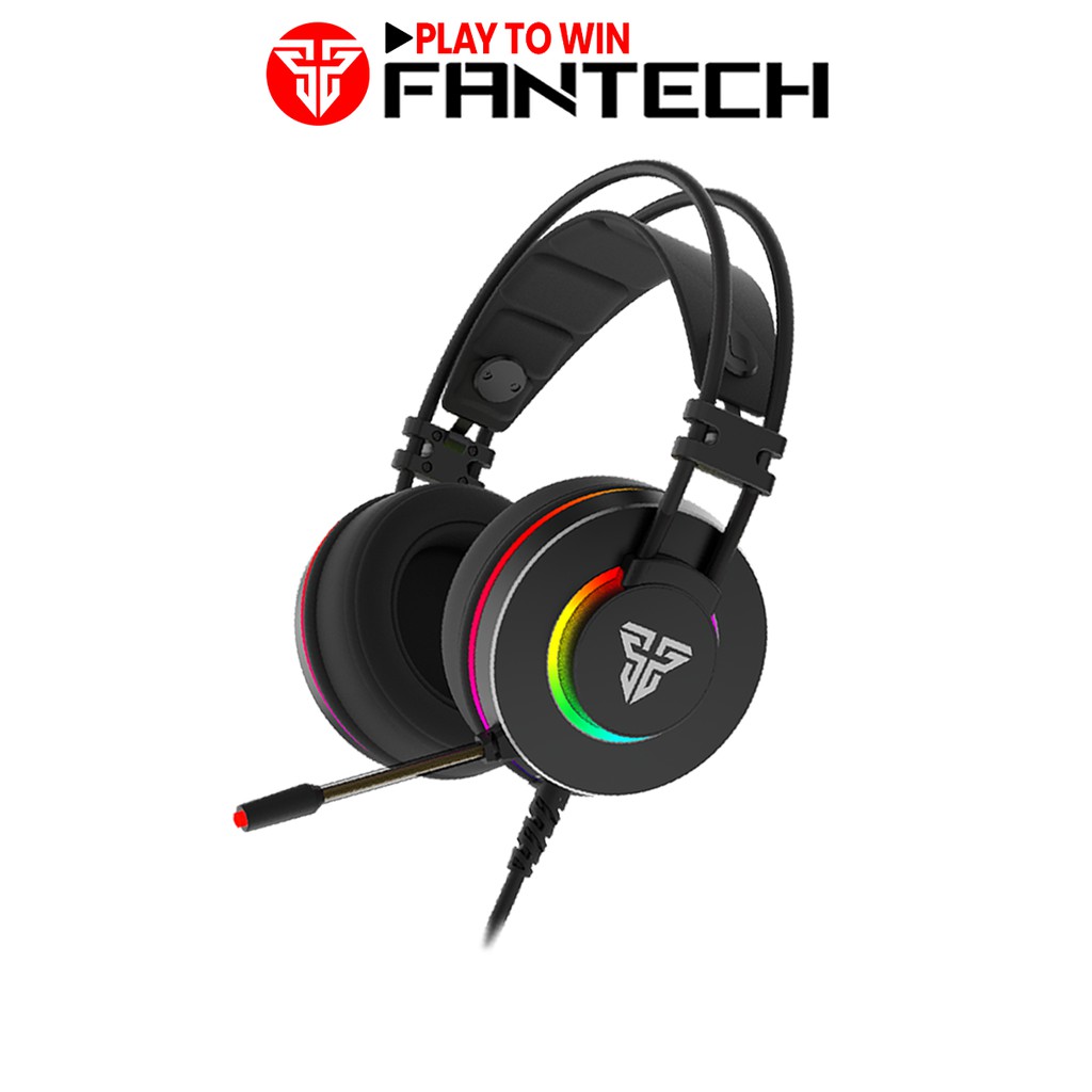 Tai nghe Chụp tai Gaming FANTECH HG23 OCTANE 7.1 LED RGB - Hãng phân phối chính thức