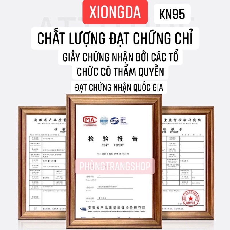 [TÚI 10 CÁI] Khẩu trang KN95 5 lớp chống bụi mịn PM2.5, có kẹp kim loại chắc chắn ở sống mũi | BigBuy360 - bigbuy360.vn