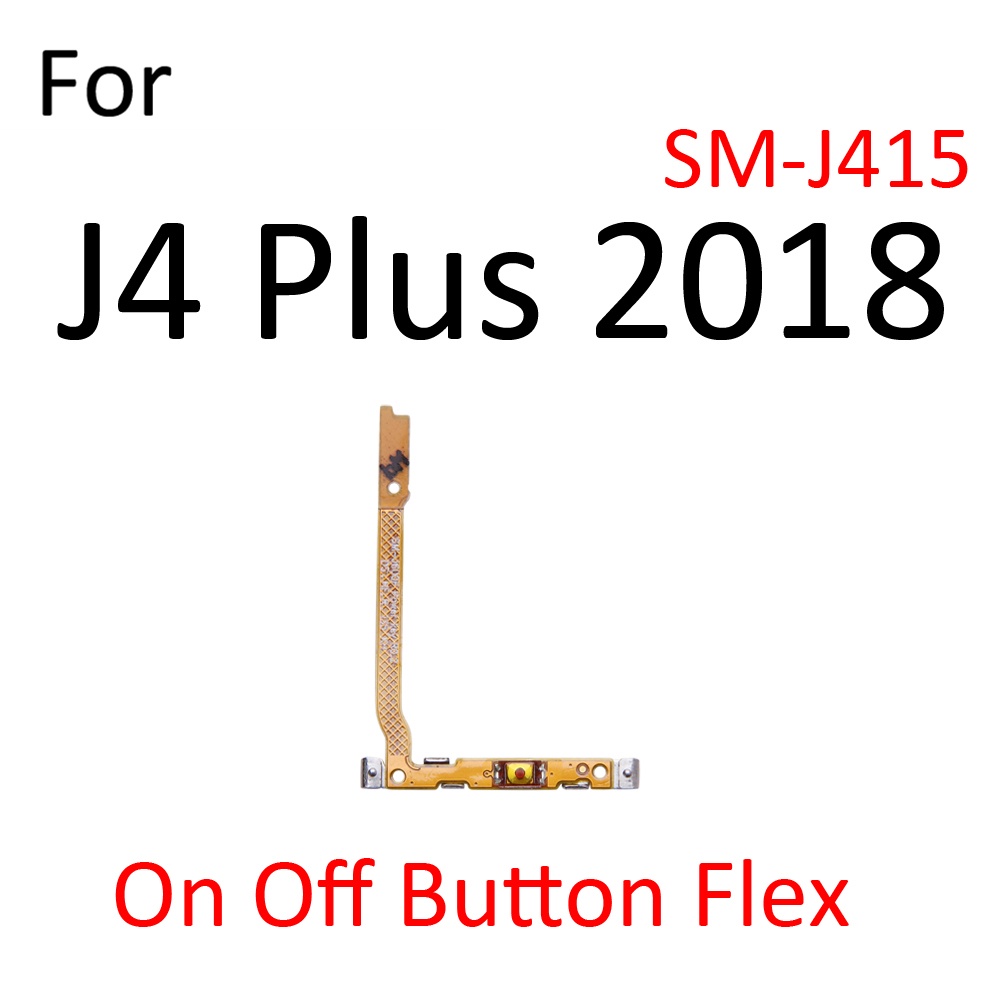 Cáp Flex Nút Tắt Nguồn Giảm Tiếng Ồn Cho Samsung Galaxy J8 J6 J4 J7 J5 J3 A9 2018 2017