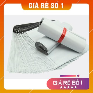 [RẺ VÔ CỰC]  [RẺ NHẤT SHOPEE] 100Túi Niêm Phong - Túi Gói Hàng trắng bạc cao cấp chống bóc hàng giá rẻ Hà Nội.