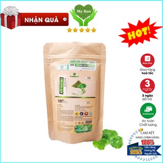 Bột rau má nguyên chất Mẹ Ken 100gr - Thanh nhiệt, đẹp da, detox, hỗ trợ tiêu hoá