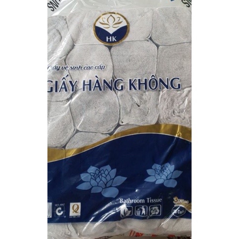 Giấy Vệ Sinh Hàng Không Lốc 20 Cuộn Siêu Dai