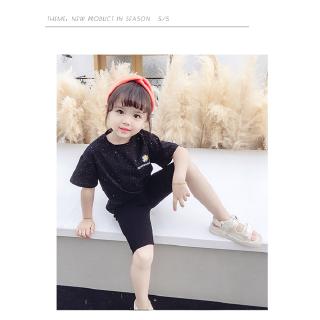 Fashionable comfortable elastic back shorts for babies