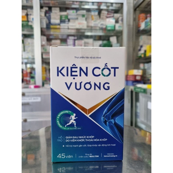 Viên Uống Xương Khớp- KIỆN CỐT VƯƠNG- Hỗ Trợ Giảm Đau Khớp, Nhức Khớp