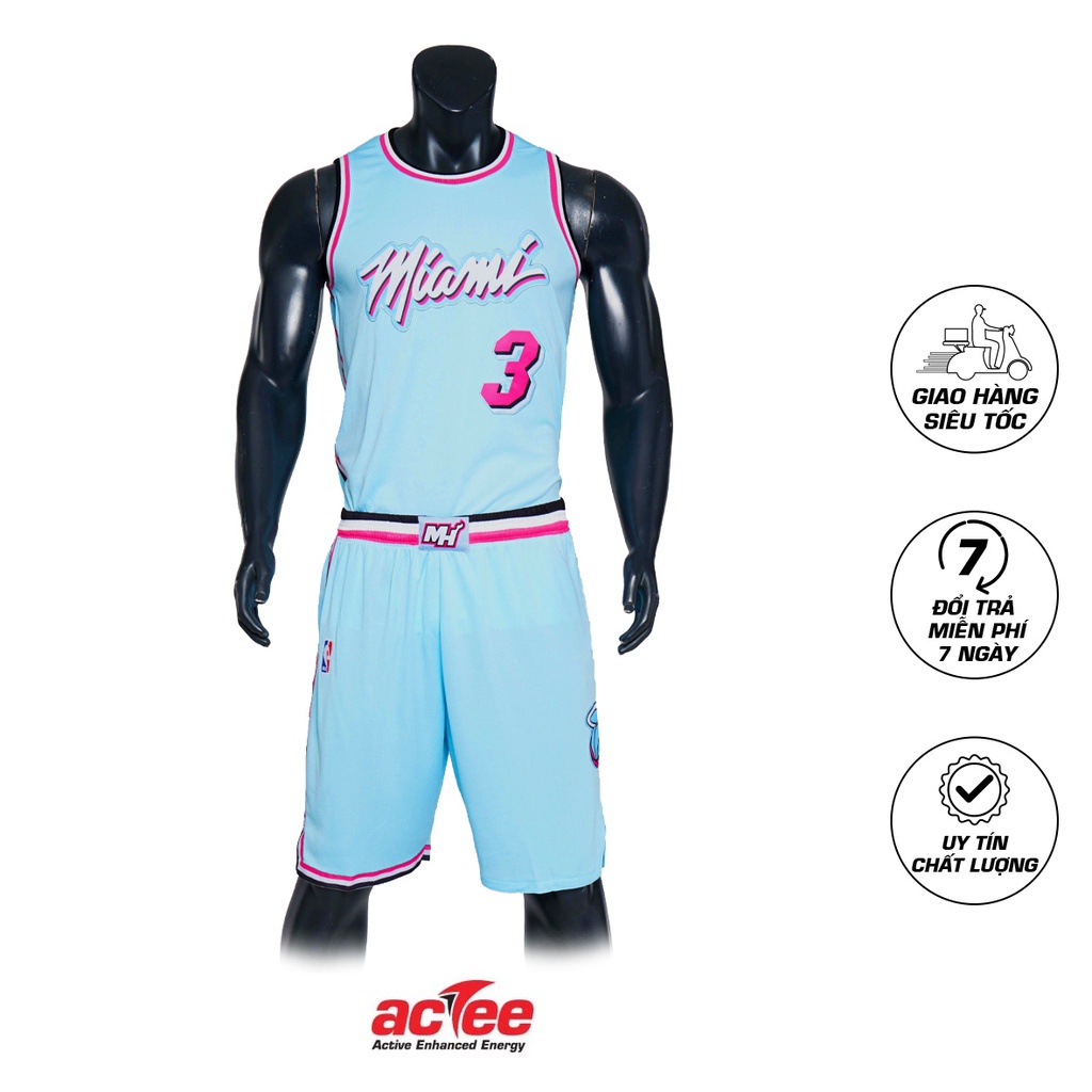Đồ thi đấu Actee Miami Heat ViceWave Edition