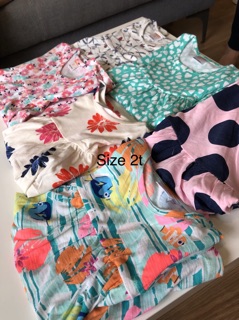 Combo 3 váy 2-7t (10-26kg) - ảnh thật