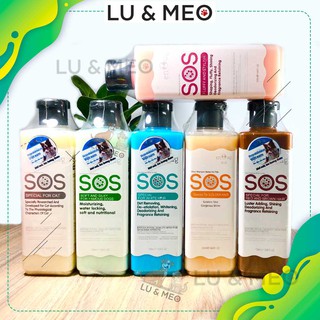 Sữa tắm khử mùi, lưu hương SOS cho chó mèo 530ML