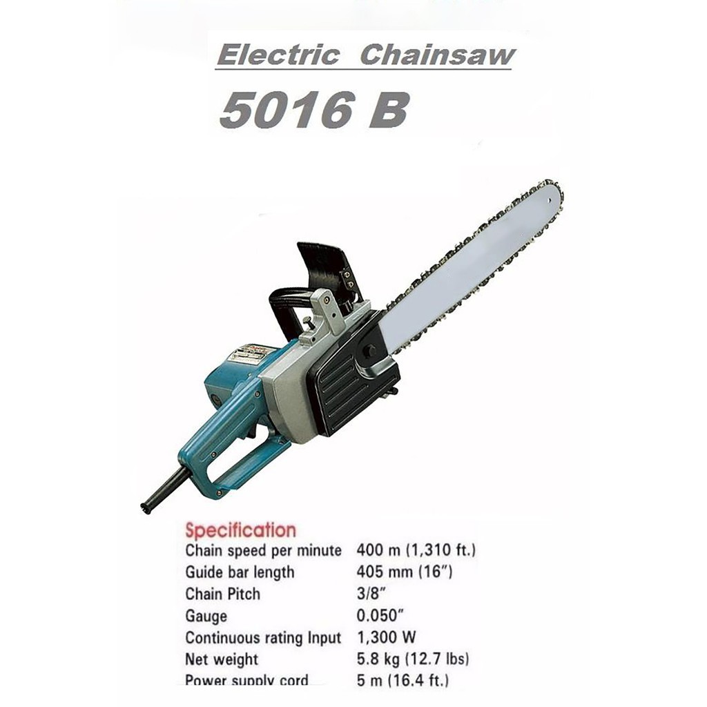 Máy Cưa Xích MKT 5016B - Công Suất 1300W Máy Cưa Xích Chạy Điện + Tặng 1 bộ lam xích