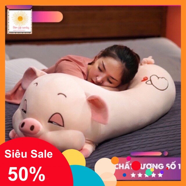 GẤU BÔNG LỢN SIÊU HOT cực đáng yêu vải nỉ nhung mềm mại