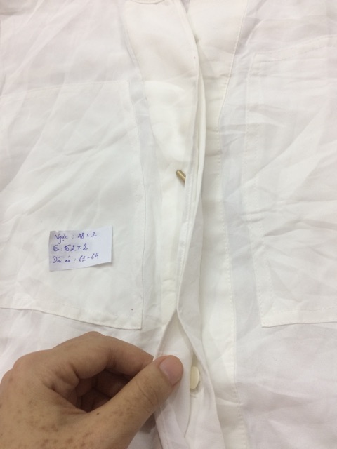 Áo sơ mi voan Hàn Quốc