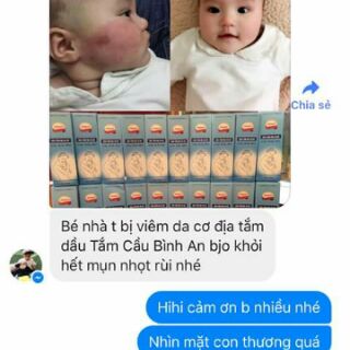 Dầu tắm hữu cơ  mẹ và bé cầu bình an