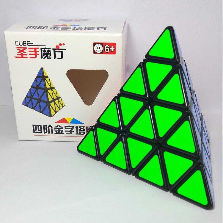 Đồ Chơi Rubik Shengshou Pyramix Tam Giác 4 Tầng - Rubik 4 Tầng Rubik Tam Giác Phát Triển IQ