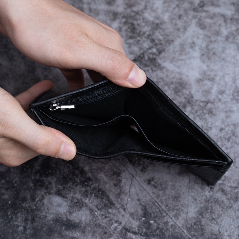 Ví Nam Da Trâu Ý Nhập Khẩu Cao Cấp, Bóp Nam Da Thật Bền Đẹp Chính Hãng Novida