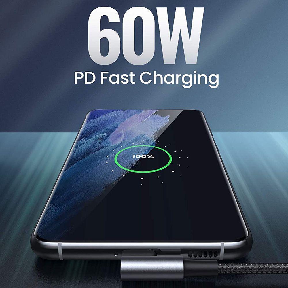 Dây Cáp Sạc Nhanh USB C Sang USB Type C Cho Laptop