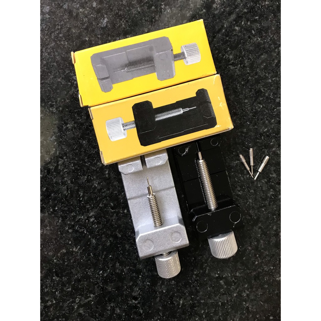 Bộ dụng cụ tháo mắt dây đồng hồ kèm 3 đầu thay