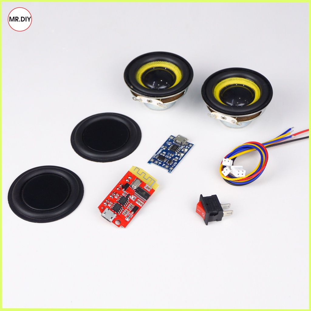 Combo Chế Loa Bluetooth Mạch CT 14+ , Loa Toàn Dải Từ Neo 4 Ohm 8W