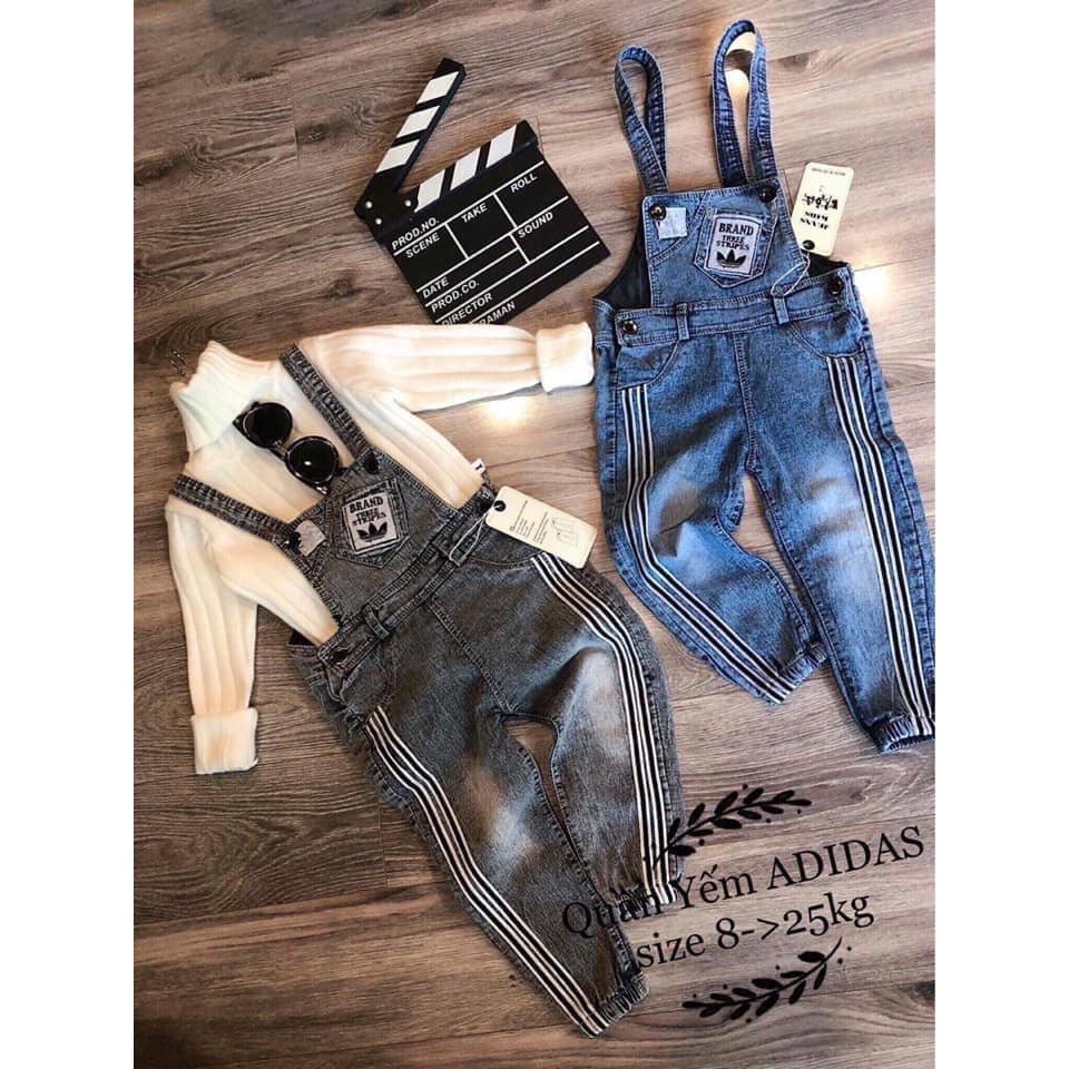 Freeship 99k TQ_Quần yếm jean