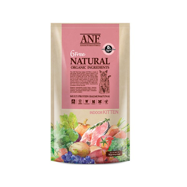 ANF Natural Indoor Kitten 2kg - Thức ăn cho mèo con nuôi nhà 2kg