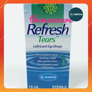 [Chính hãng] [Sẵn]  Nước mắt nhân tạo Refresh Tears , Nước nhỏ mắt  Chĩnh Hãng Loại 1