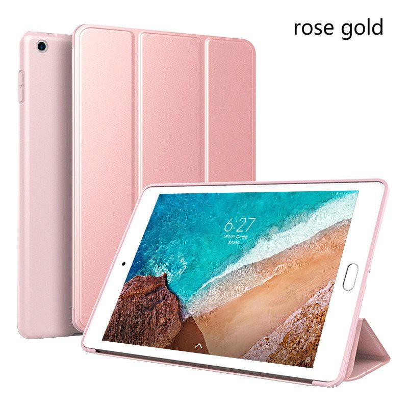 Giao Hàng Nhanh ChóngỐp lưng cao su mềm nắp gập cho Xiaomi Mi Pad 4 Pad 4 plus 8'' 10.1''