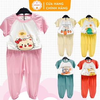 Quần Áo Trẻ Em 💖 FREE SHIP 💖 Bộ Alibaba Mèo Cho Bé Chất Thun Lạnh Cao Cấp Siêu Mềm Mịn Mát