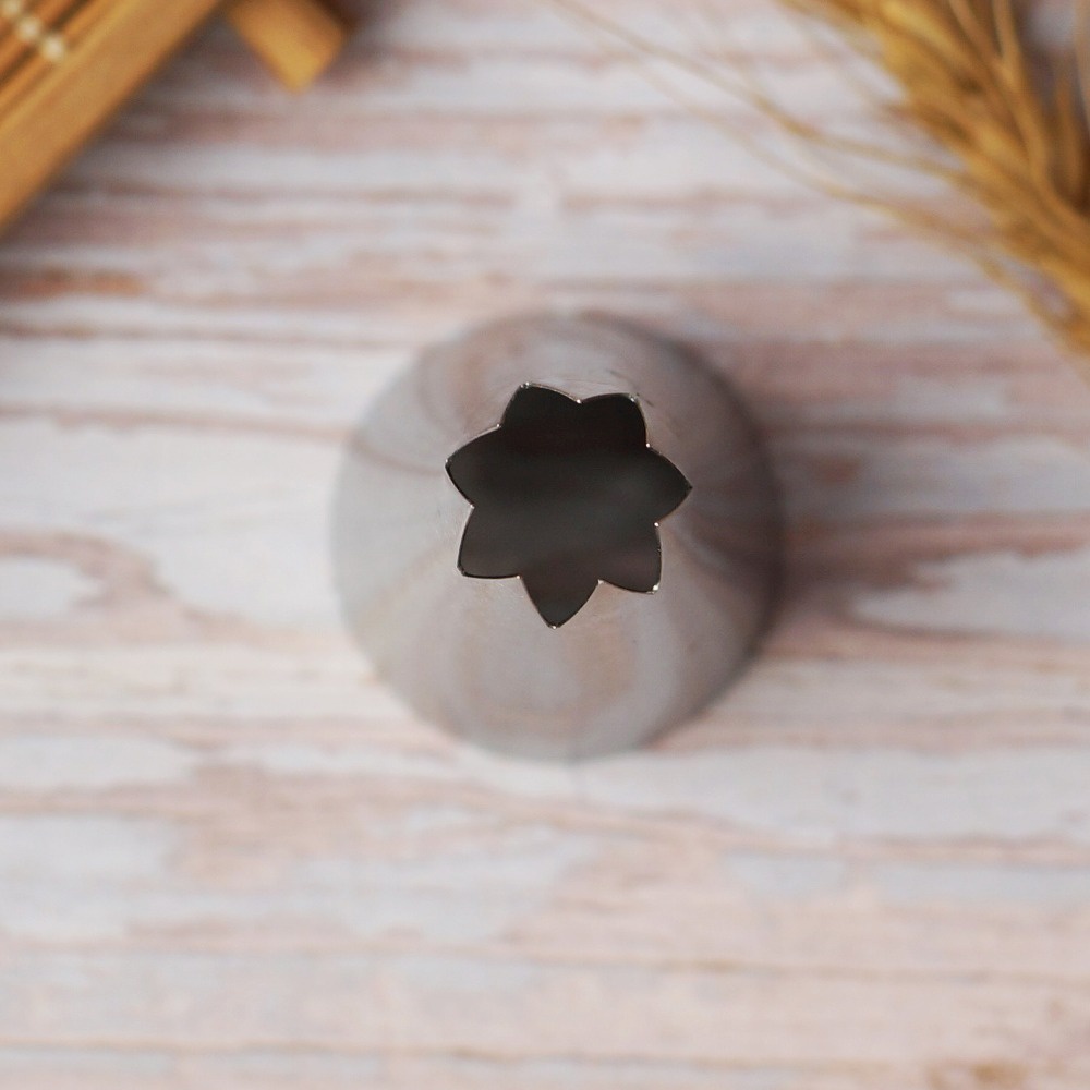 #Đuôi Bắt Bông Kem Trang Trí Bánh Bằng Thép Không Gỉ 354